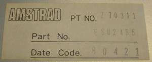 Amstrad : CPC 6128