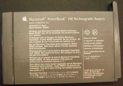 Apple : Mac PowerBook 100