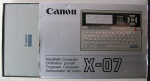 Canon : X-07