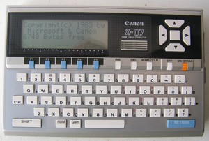 Canon : X-07