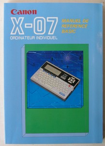 Canon : X-07