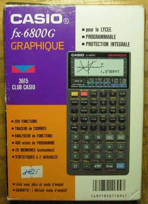 Casio : FX 6800 G
