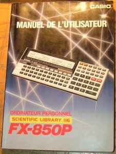 Casio : FX 850 P