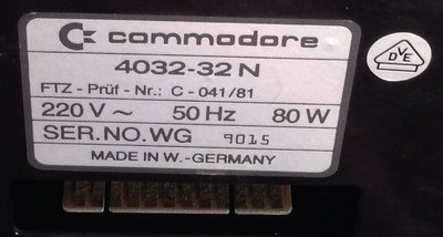 Commodore : CBM 4032