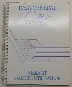 Data General : One Model 2T