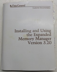 Data General : One Model 2T