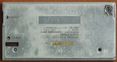 Sharp : PC 1262