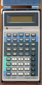 Texas Instruments : TI 57 LCD