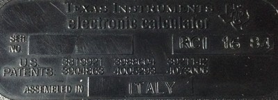Texas Instruments : TI 57 LCD