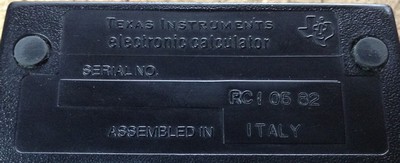 Texas Instruments : TI 57