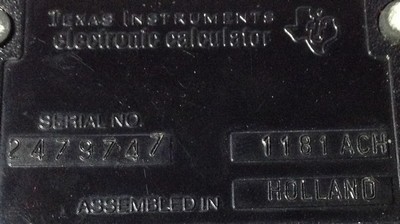Texas Instruments : TI 59