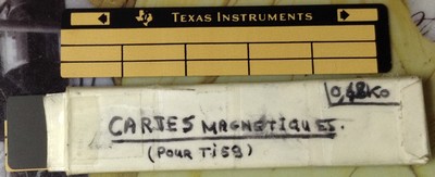 Texas Instruments : TI 59