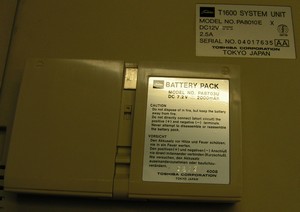 Toshiba : T 1600