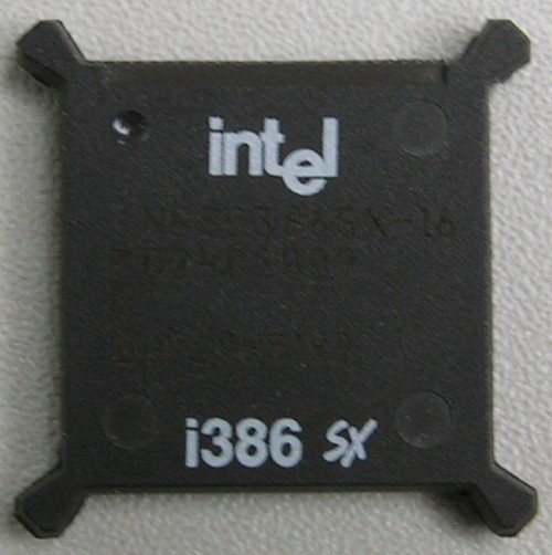 Intel : i386 SX-16
