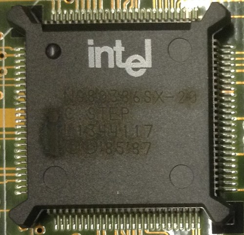 Intel : i386 SX-20 C STEP